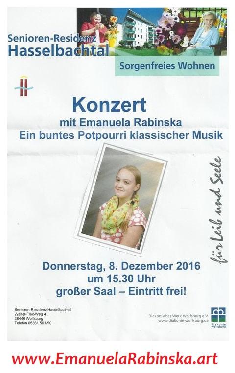 Emanuela - Konzert Diakonie Wolfsburg