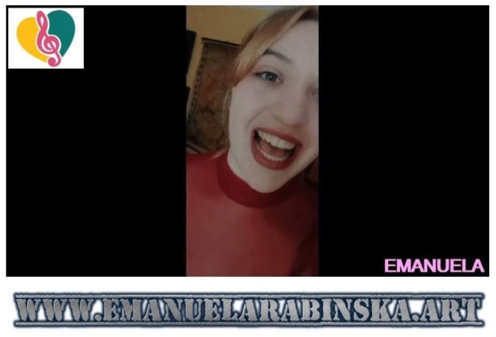 Emanuela Rabińska na fotografii z teledysku do rapu Aksamit. Emanuela Rabińska na fotografii z teledysku do rapu Aksamit.