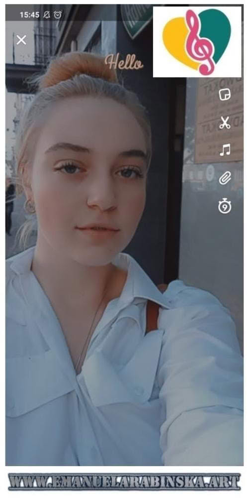 Kompozytorka Emanuela Rabińska. Kompozytorka Emanuela Rabińska.